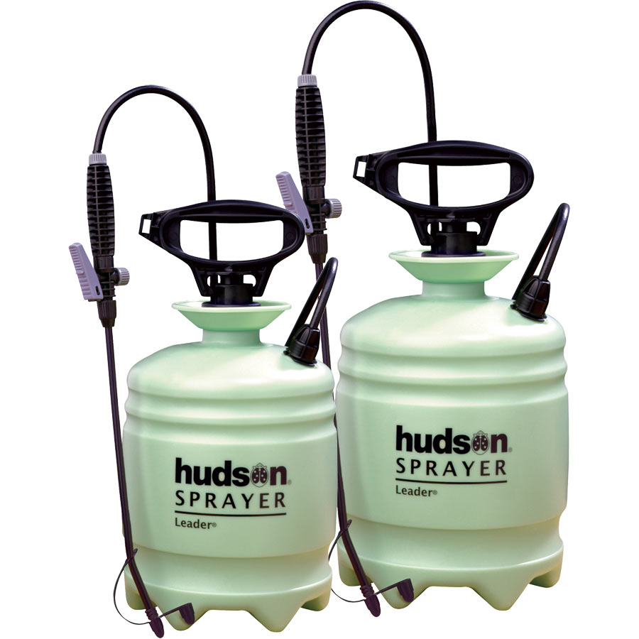 Hudson Leader garden and light duty sprayers in 4L and 8L